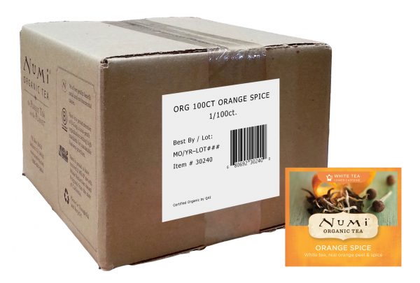 Numi Organic Orange Spice 100 ct