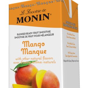 Monin Fruit Smoothie Mix Mango 46 oz Carton