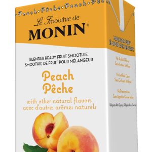 Monin Fruit Smoothie Mix Peach 46 oz Carton