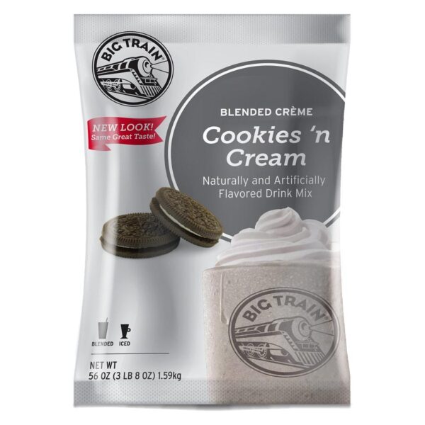 Big Train Crèmes Cookies 'N Cream 3.5 lb Bag