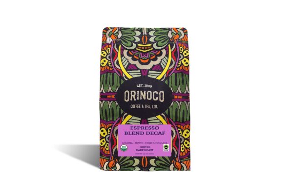 Decaffeinated Organic Fair Trade Espresso Blend