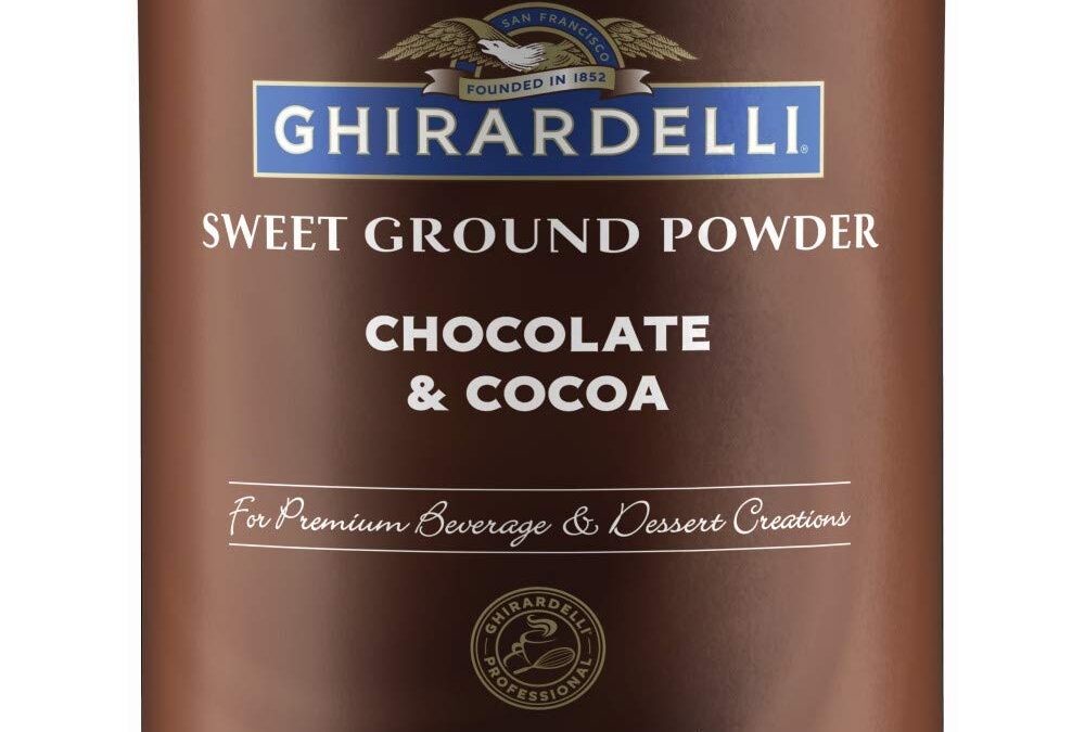 Ghirardelli Ground Choc. & Cocoa 3 lb Can