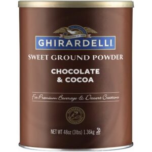 Ghirardelli Ground Choc. & Cocoa 3 lb Can