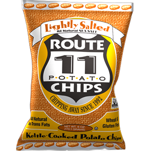 Route 11 Lightly Salted Chips 30 – 2 oz bags
