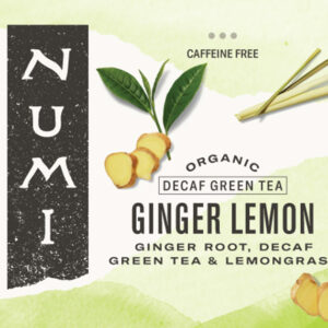 Numi Organic Decaffeinated Ginger Lemon 100 ct