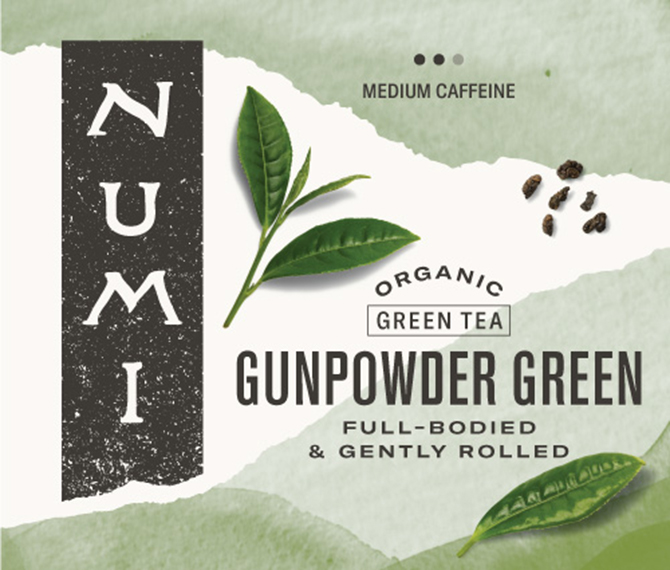 Numi Organic Gunpowder Green 100 ct