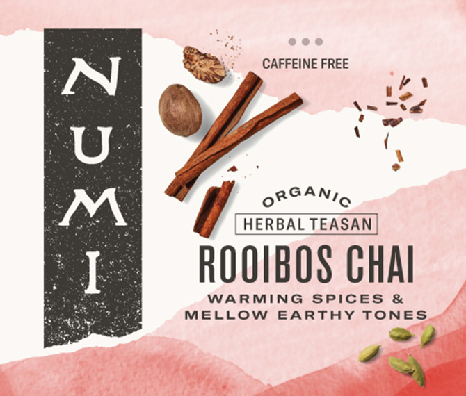 Numi Organic Rooibos Chai 100 ct