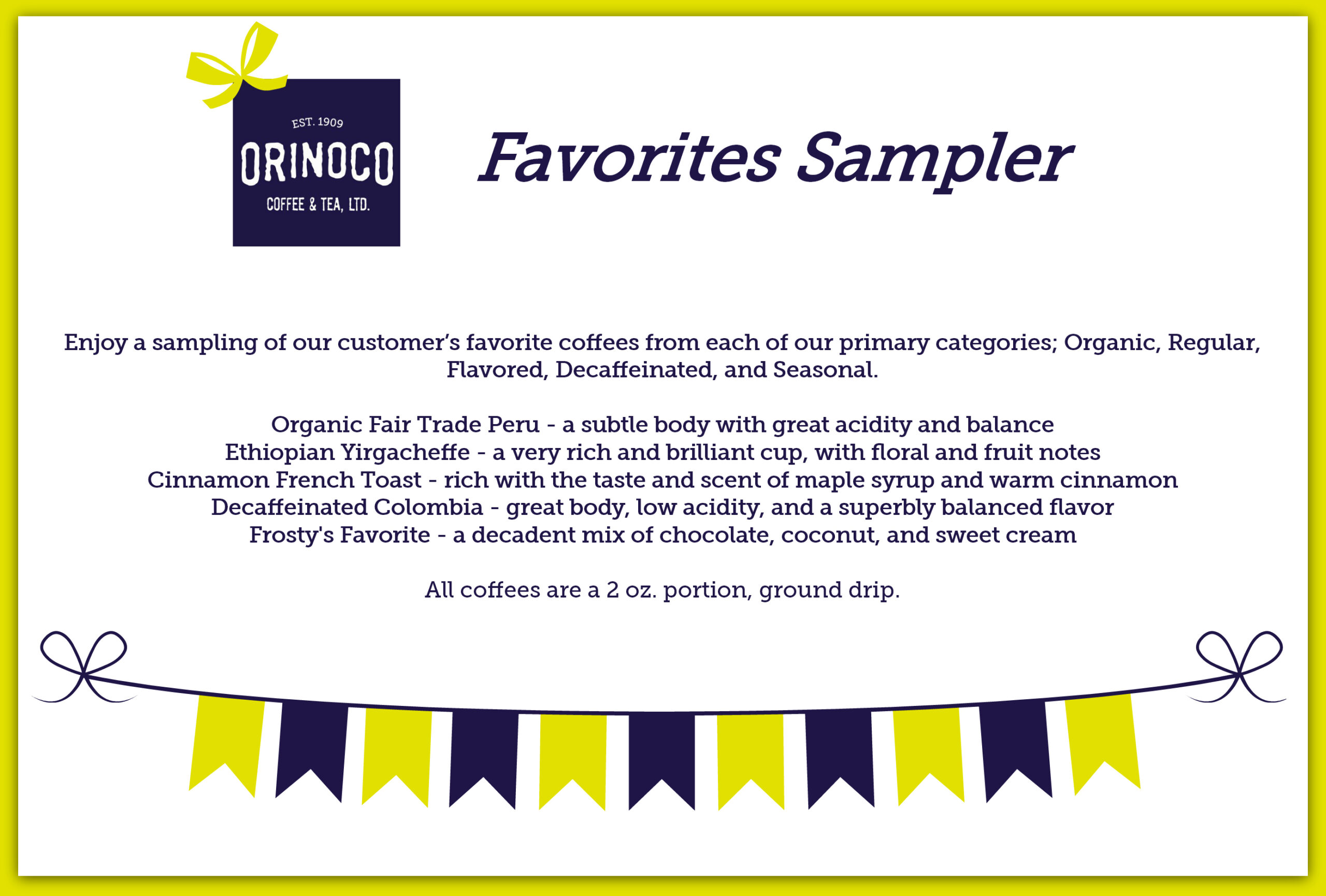 Favorites Sampler