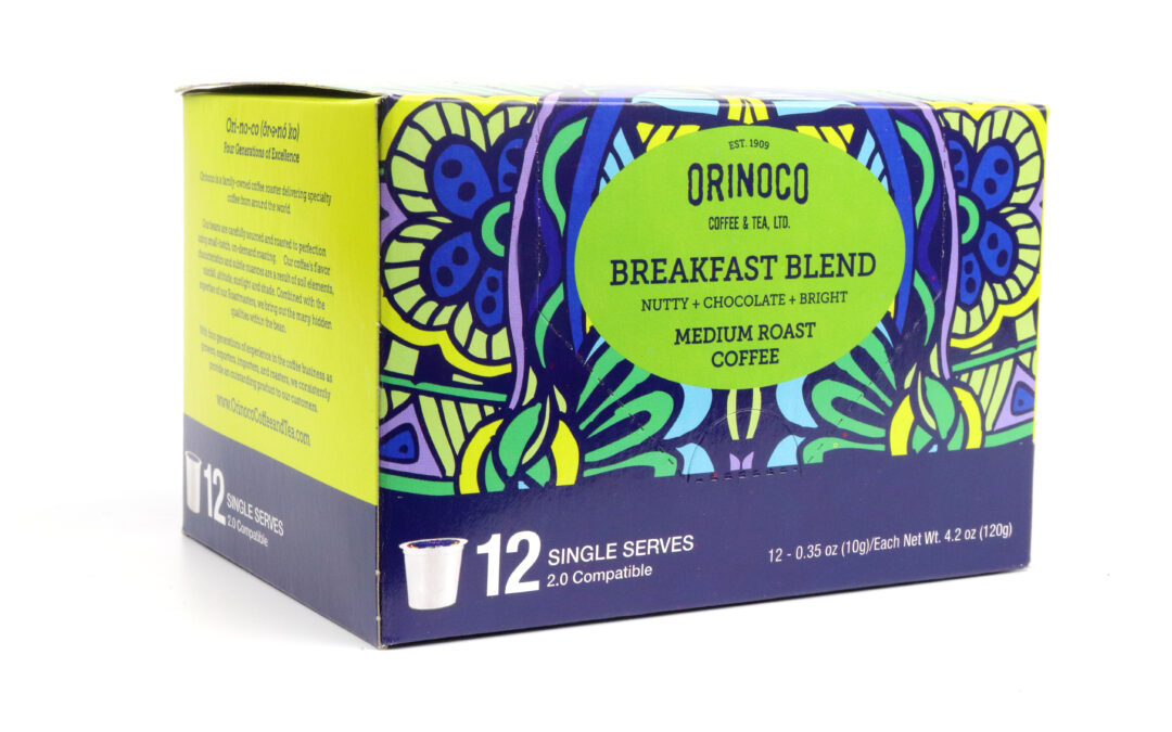 Orinoco Breakfast Blend Single Serve 12ct