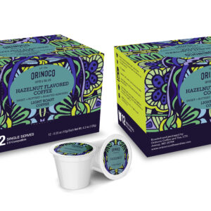 Orinoco Hazelnut Flavored Coffee Single Serve 12ct