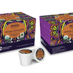 Orinoco Organic Fair Trade Mocha-Java Blend Single Serve 12ct