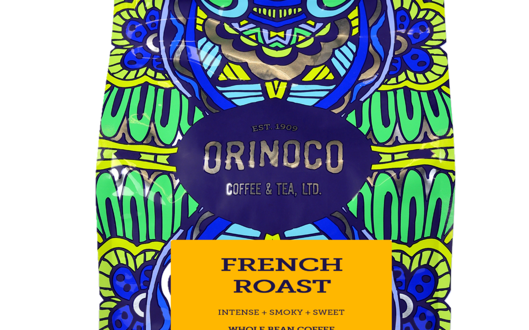Orinoco French Roast 3lb bag, Bold Roast, Whole Bean Coffee, 100% Arabica beans