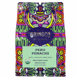 Orinoco Organic Peru 3lb bag, Medium Roast, Whole Bean Coffee, 100% Organic Arabica beans